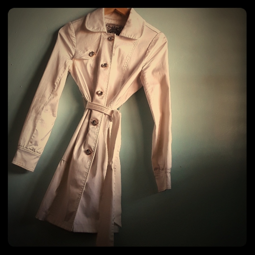 Pearl white coat